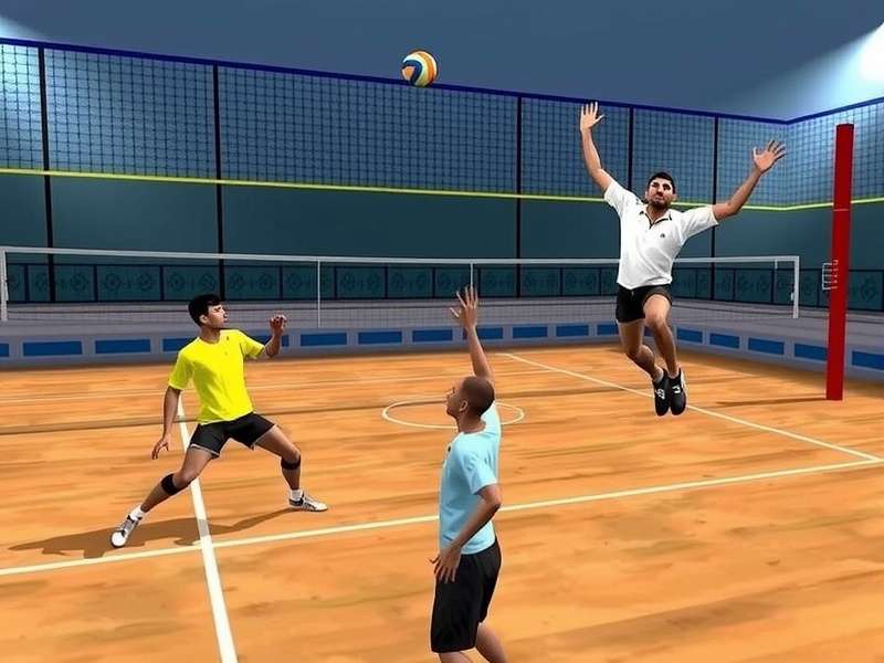 Mumbai Volley Power Gameplay Screenshot